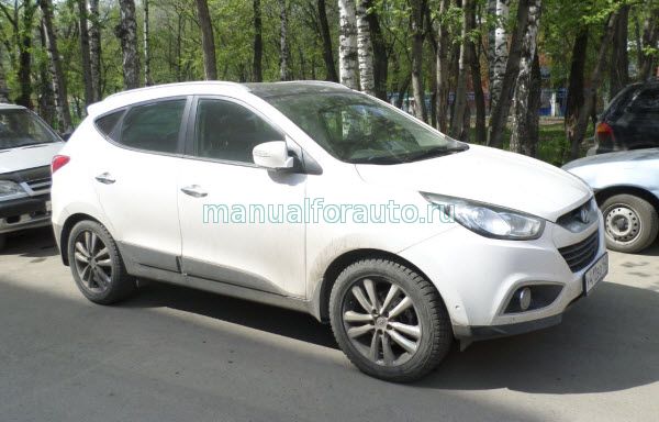 Установка ксенона Hyundai ix35